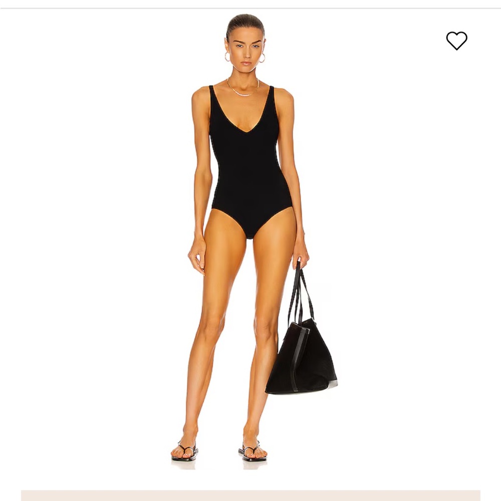 TOTEME
Deep Neck One Piece Swimsuit size large